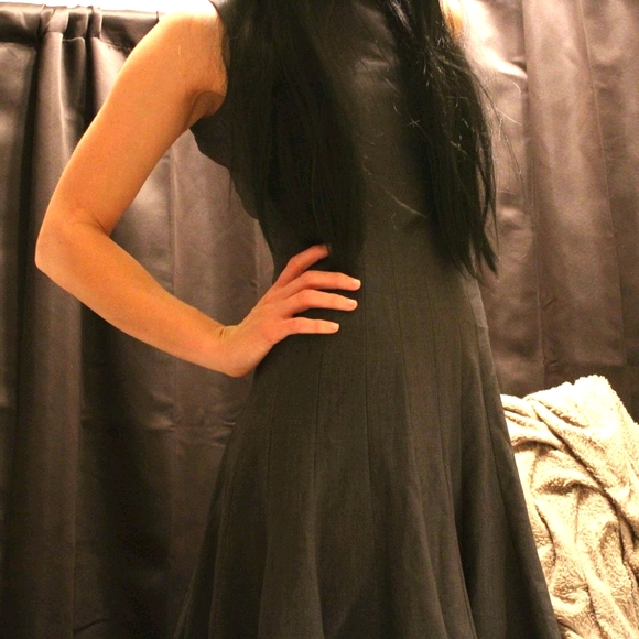 🎀Calvin Klein NWOT Grey Sleeveless Dress 6 - Picture 1 of 9